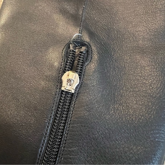 Jimmy Choo black leather riding boots - Picture 12 of 14